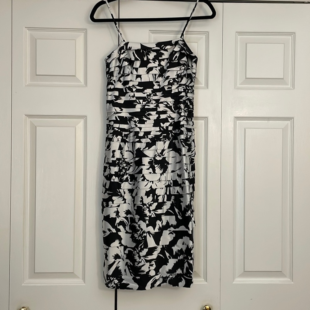 Black and white dress